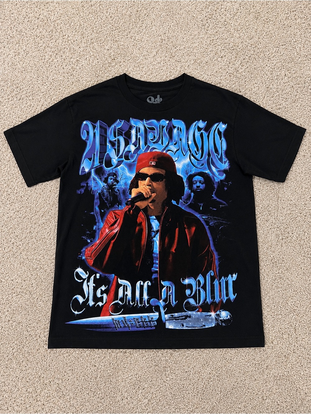 21 Savage “It’s All A Blur” Merch Graphic Tee